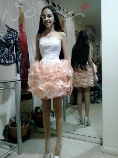 Nora Rossi | VESTIDO 15 AÑOS CORTO POLLERA RULOS Nora Rossi | VESTIDO 15 AÑOS CORTO POLLERA RULOS