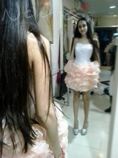 Nora Rossi | VESTIDO 15 AÑOS CORTO POLLERA RULOS Nora Rossi | VESTIDO 15 AÑOS CORTO POLLERA RULOS